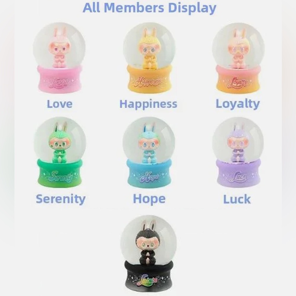 Labubu Big into Energy Crystal Ball Night Light - Picture 3 of 11